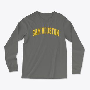Sam Houston High School Varsity Arch Light Soft Long Sleeve T-Shirt