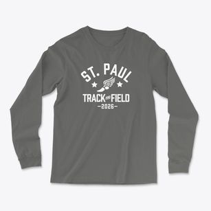 St Paul Parish Track and Field Light Soft Long Sleeve T-Shirt