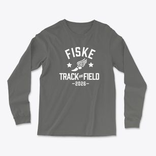 Fiske Elementary School Track and Field Light Soft Long Sleeve T-Shirt