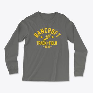 Bancroft Intermediate School Track and Field Light Soft Long Sleeve T-Shirt