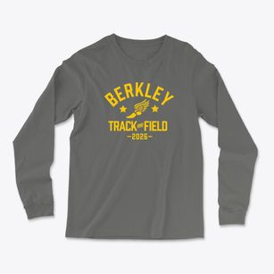 Berkley Middle School Track and Field Light Soft Long Sleeve T-Shirt