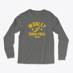 Worley Elementary School Track and Field Light Soft Long Sleeve T-Shirt