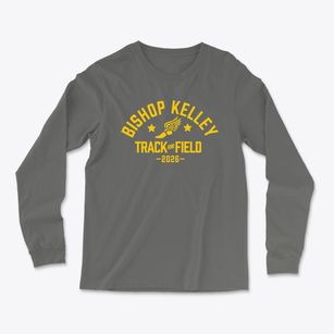 Bishop Kelley High School Track and Field Light Soft Long Sleeve T-Shirt