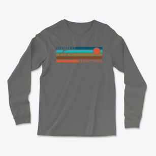 Johnstown Pennsylvania Blissful Sunset Light Soft Long Sleeve T-Shirt