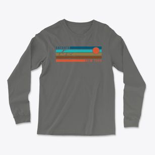Oneonta New York Blissful Sunset Light Soft Long Sleeve T-Shirt
