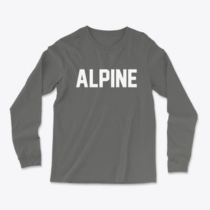 Alpine Oregon Classic Block Light Soft Long Sleeve T-Shirt