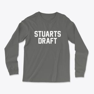 Stuarts Draft Virginia Classic Block Light Soft Long Sleeve T-Shirt
