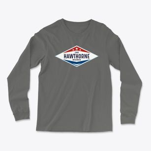 Hawthorne Wisconsin Diamond Star Light Soft Long Sleeve T-Shirt