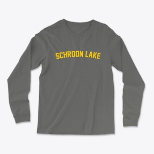 Schroon Lake New York Classic Curve Light Soft Long Sleeve T-Shirt