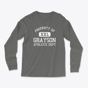 Grayson Kentucky Athletic Dept Light Soft Long Sleeve T-Shirt