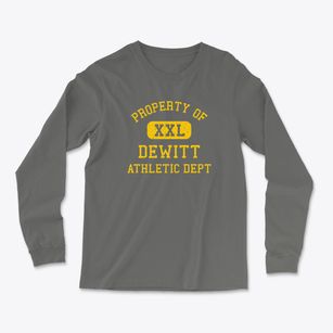 Dewitt Arkansas Athletic Dept Light Soft Long Sleeve T-Shirt