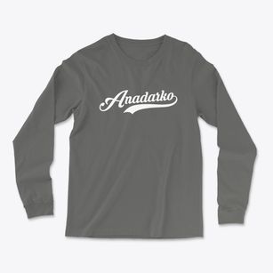Anadarko Oklahoma Vintage Team Light Soft Long Sleeve T-Shirt
