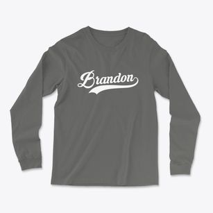 Brandon Vermont Vintage Team Light Soft Long Sleeve T-Shirt