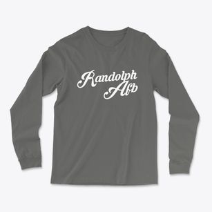 Randolph Afb Texas Vintage Team Light Soft Long Sleeve T-Shirt