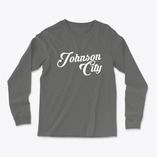 Johnson City New York Vintage Team Light Soft Long Sleeve T-Shirt