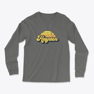 Hayden Indiana Sublime Sunset Light Soft Long Sleeve T-Shirt