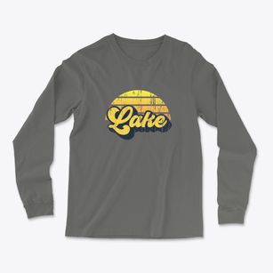 Lake Wisconsin Sublime Sunset Light Soft Long Sleeve T-Shirt
