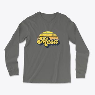 Mesa Arizona Sublime Sunset Light Soft Long Sleeve T-Shirt