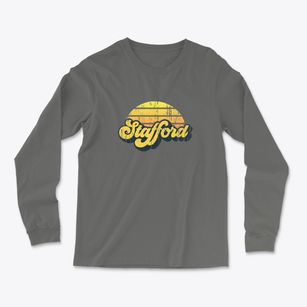 Stafford Texas Sublime Sunset Light Soft Long Sleeve T-Shirt
