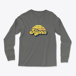 Alpha Minnesota Sublime Sunset Light Soft Long Sleeve T-Shirt
