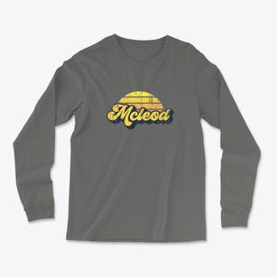 Mcleod North Dakota Sublime Sunset Light Soft Long Sleeve T-Shirt