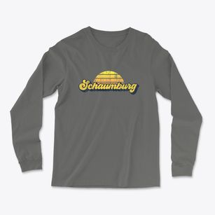 Schaumburg Illinois Sublime Sunset Light Soft Long Sleeve T-Shirt