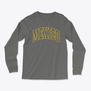 Mexico Missouri Trendy Block Light Soft Long Sleeve T-Shirt