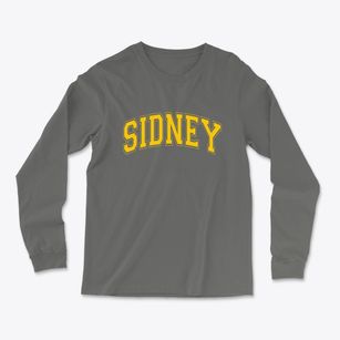 Sidney Ohio Varsity Light Soft Long Sleeve T-Shirt