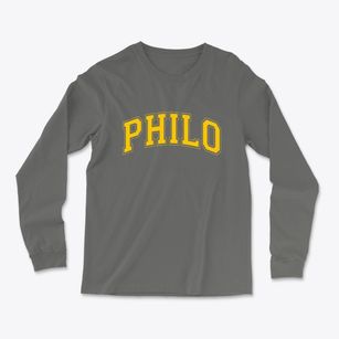 Philo California Varsity Light Soft Long Sleeve T-Shirt