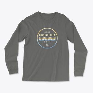 Bowling Green Ohio Color Fade Light Soft Long Sleeve T-Shirt
