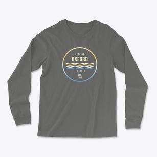 Oxford Iowa Color Fade Light Soft Long Sleeve T-Shirt