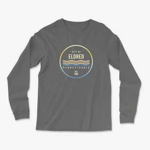 Eldred Pennsylvania Color Fade Light Soft Long Sleeve T-Shirt