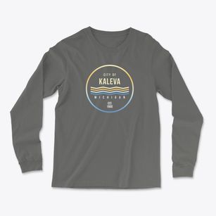 Kaleva Michigan Color Fade Light Soft Long Sleeve T-Shirt