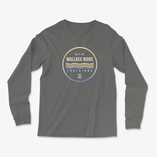 Wallace Ridge Louisiana Color Fade Light Soft Long Sleeve T-Shirt