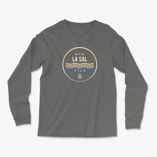 La Sal Utah Color Fade Light Soft Long Sleeve T-Shirt