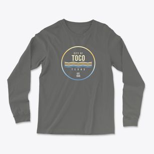 Toco Texas Color Fade Light Soft Long Sleeve T-Shirt