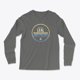 Leal North Dakota Color Fade Light Soft Long Sleeve T-Shirt