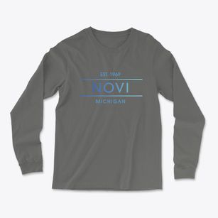 Novi Michigan Horizon Light Soft Long Sleeve T-Shirt