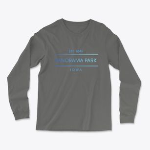 Panorama Park Iowa Horizon Light Soft Long Sleeve T-Shirt