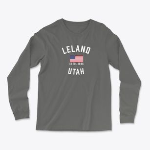 Leland Utah Patriot Light Soft Long Sleeve T-Shirt