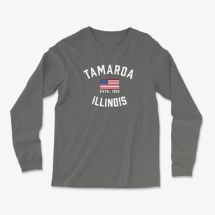 Tamaroa Illinois Patriot Light Soft Long Sleeve T-Shirt
