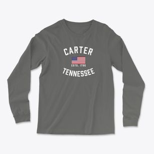 Carter Tennessee Patriot Light Soft Long Sleeve T-Shirt