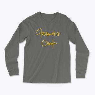 Farmers Creek Michigan Freestyle Light Soft Long Sleeve T-Shirt