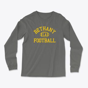 Bethany Louisiana Football Light Soft Long Sleeve T-Shirt