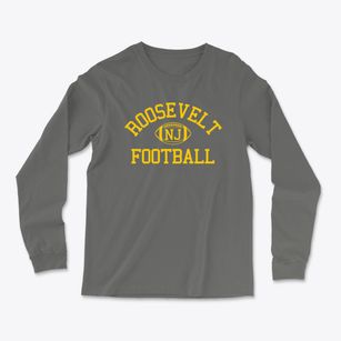 Roosevelt New Jersey Football Light Soft Long Sleeve T-Shirt