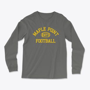 Maple Point New York Football Light Soft Long Sleeve T-Shirt