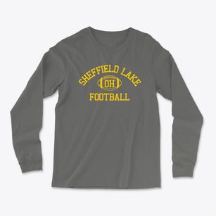 Sheffield Lake Ohio Football Light Soft Long Sleeve T-Shirt
