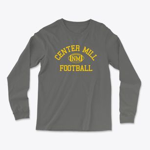 Center Mill New Mexico Football Light Soft Long Sleeve T-Shirt