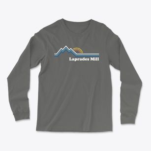 Laprades Mill Virginia Mountain View Light Soft Long Sleeve T-Shirt