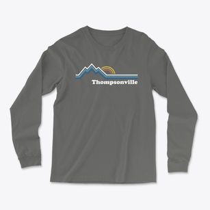 Thompsonville Kentucky Mountain View Light Soft Long Sleeve T-Shirt